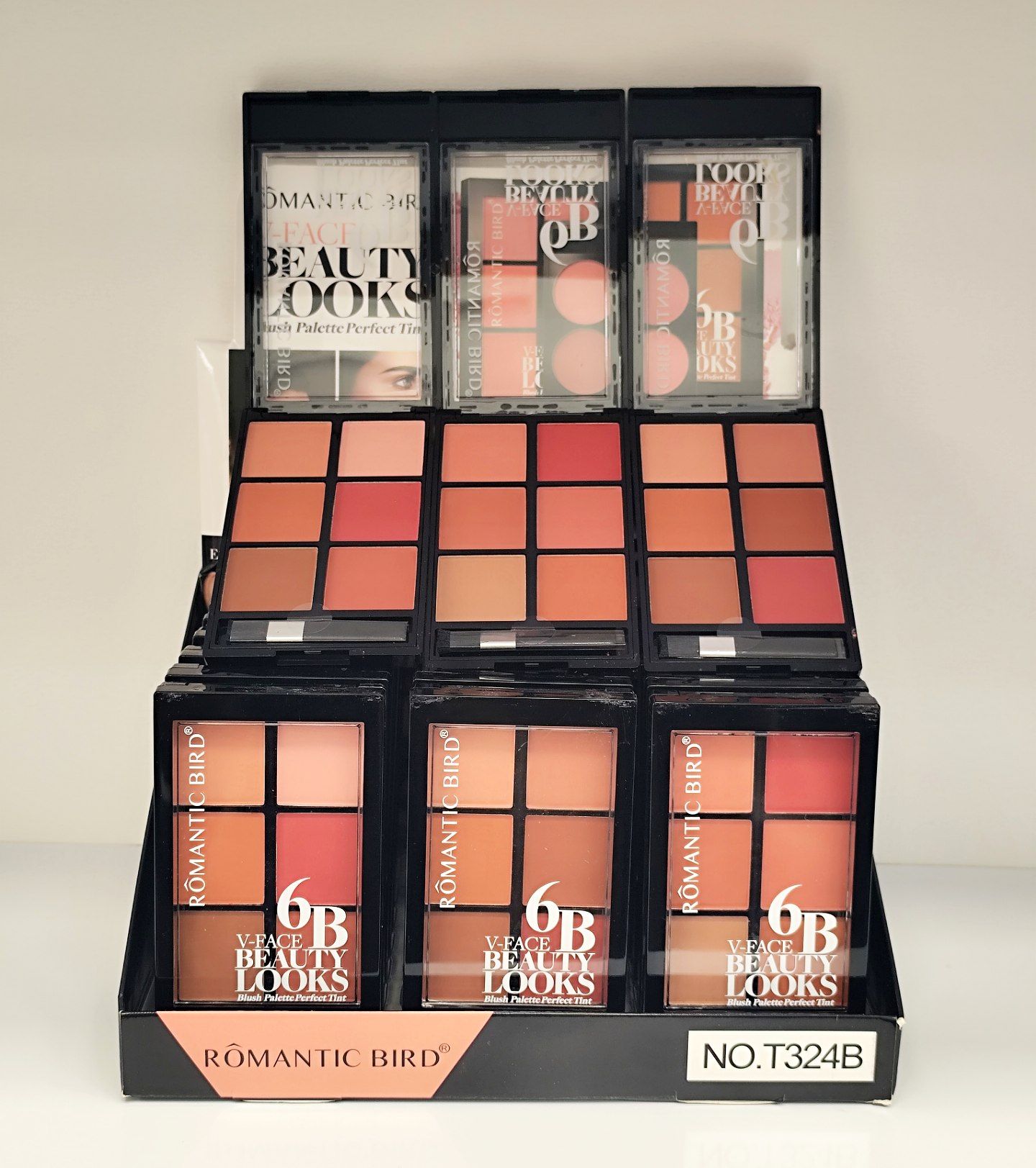 پالت رژ گونه ۶ تایی